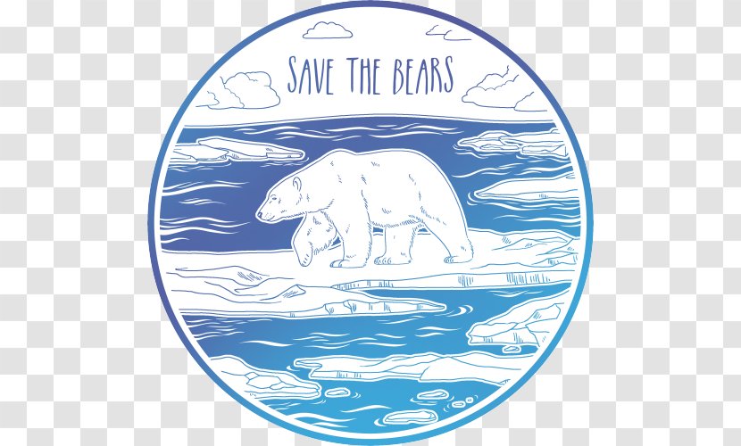 Polar Bear Earth Day Animal - Kakao Talk Transparent PNG