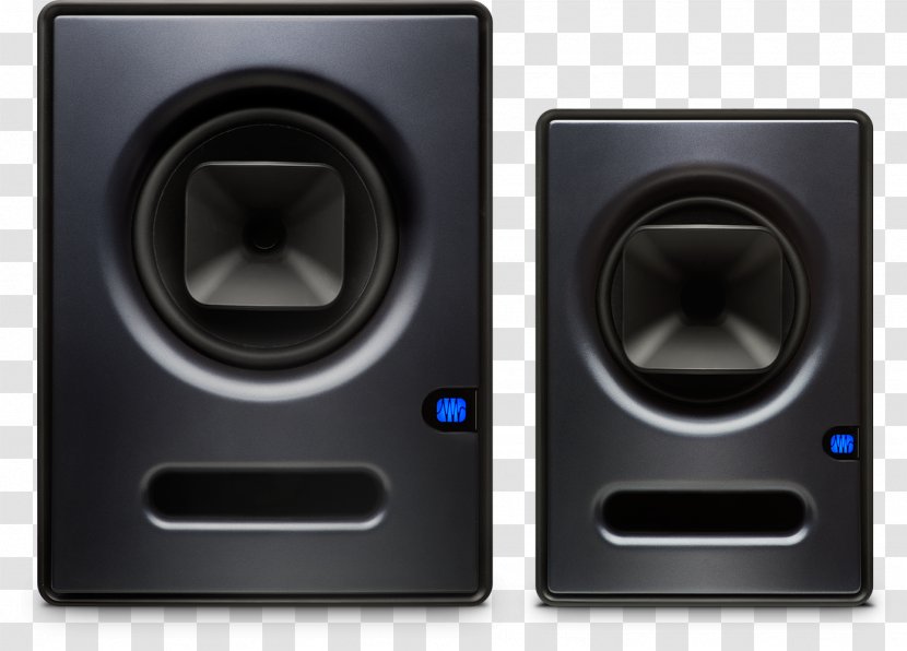 Subwoofer Studio Monitor Computer Speakers Coaxial Monitors - Sound Box Transparent PNG