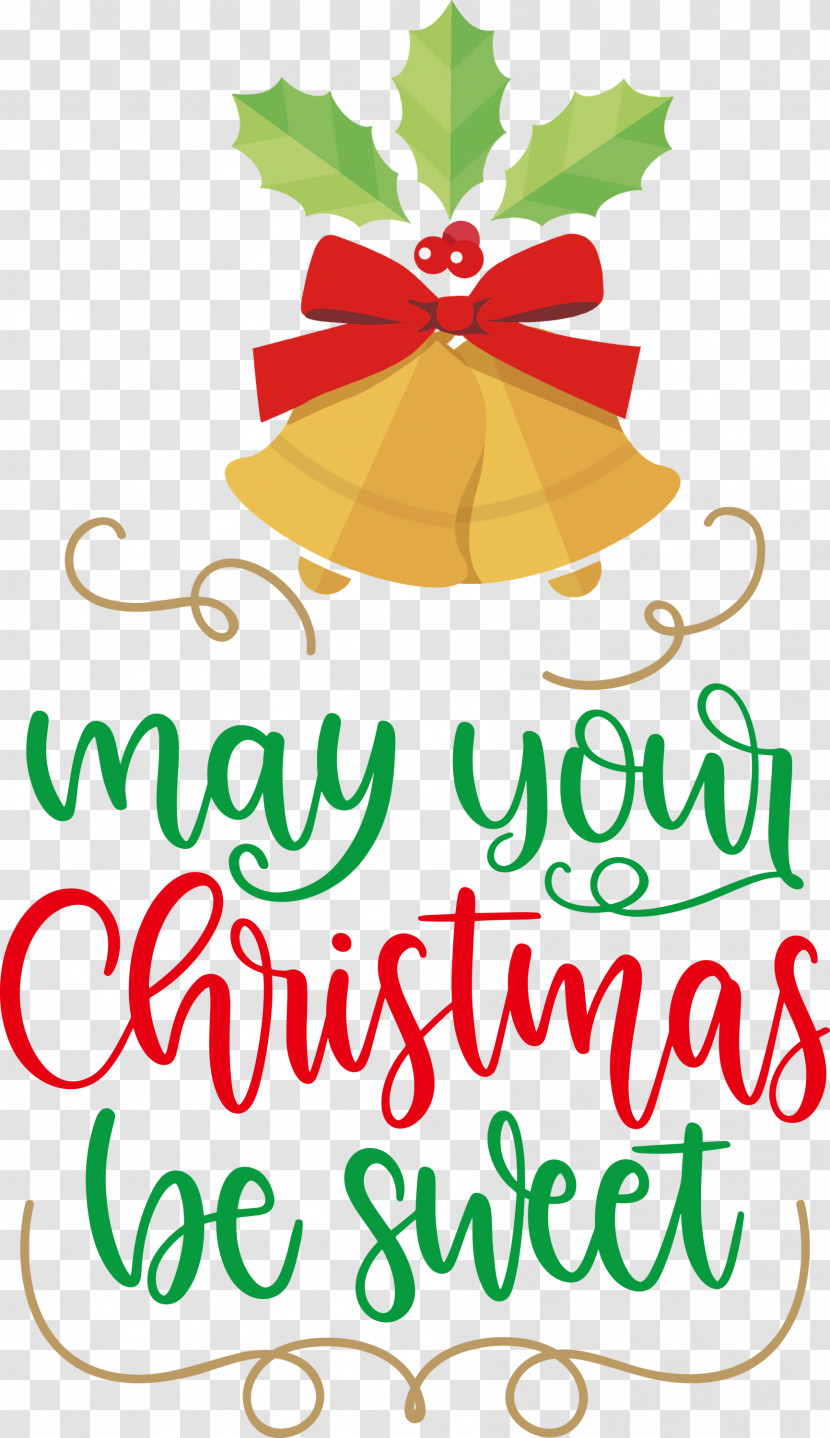 May Your Christmas Be Sweet Christmas Wishes Transparent PNG