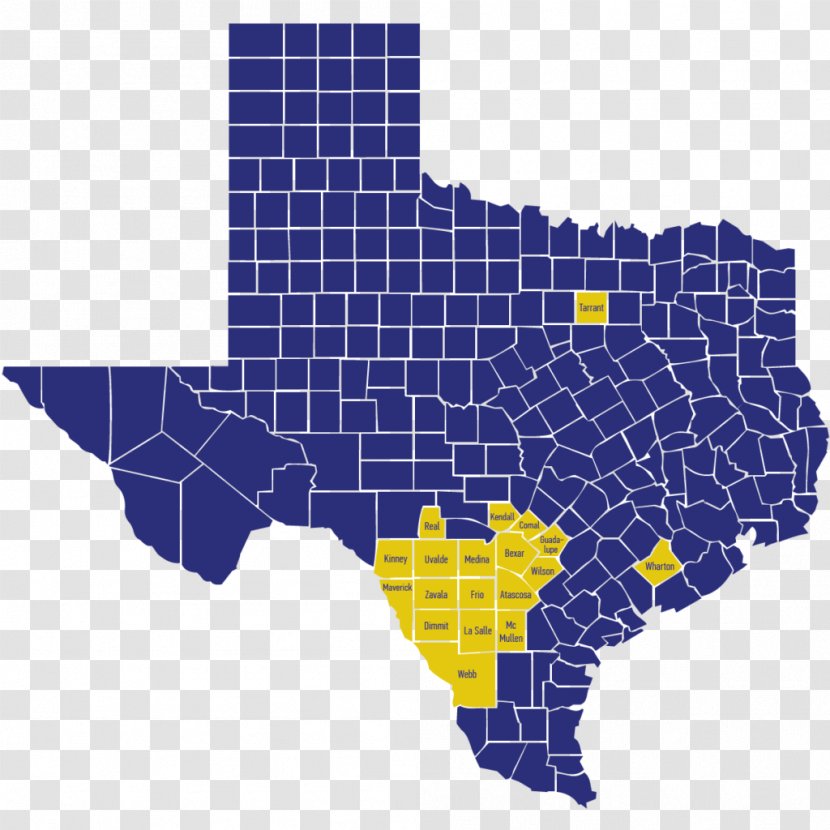 United States Presidential Election In Texas, 2016 Road Map Transparent PNG