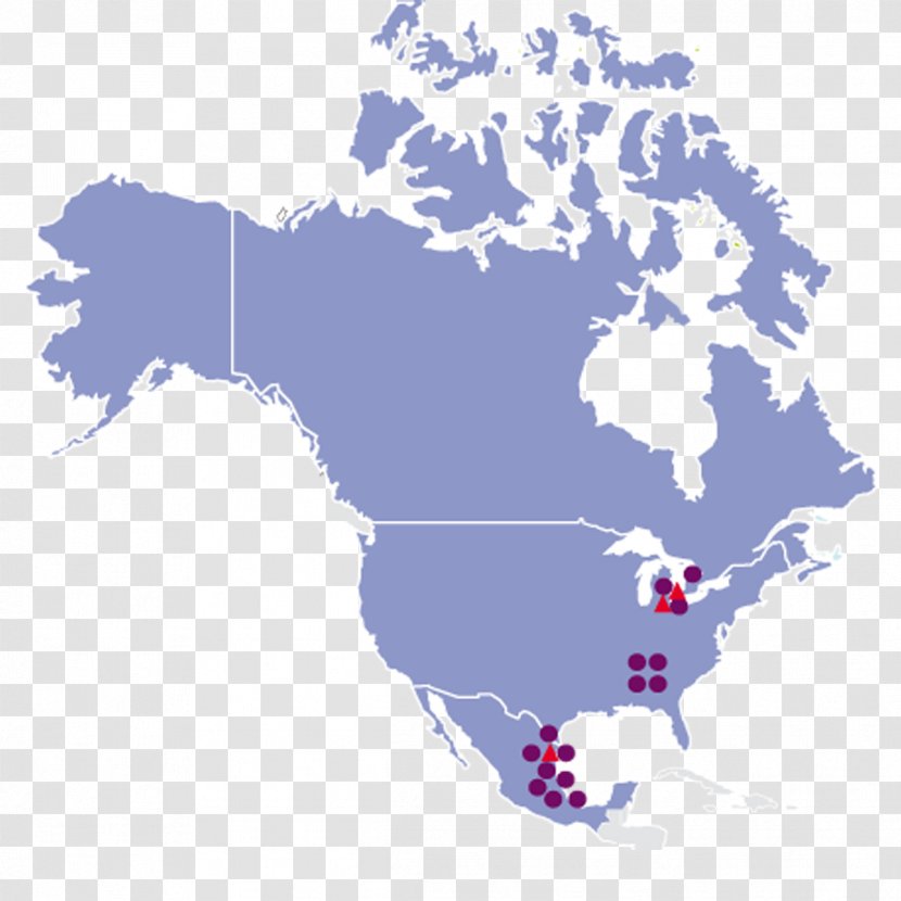 United States Canada Map CartoDB Death Of Eric Garner Transparent PNG