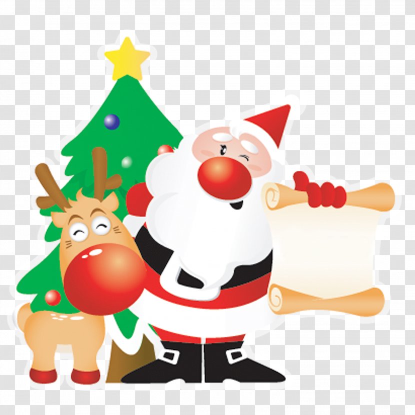 Santa Claus Reindeer Ded Moroz Christmas Holiday Transparent PNG