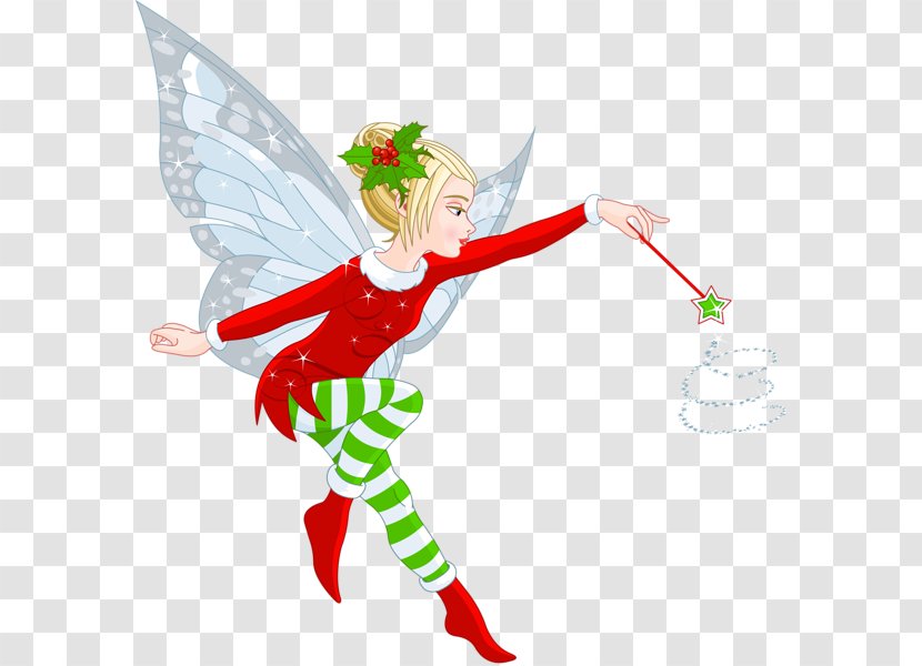 Fairy Tale Christmas Clip Art - Mythical Creature - Elf Transparent PNG
