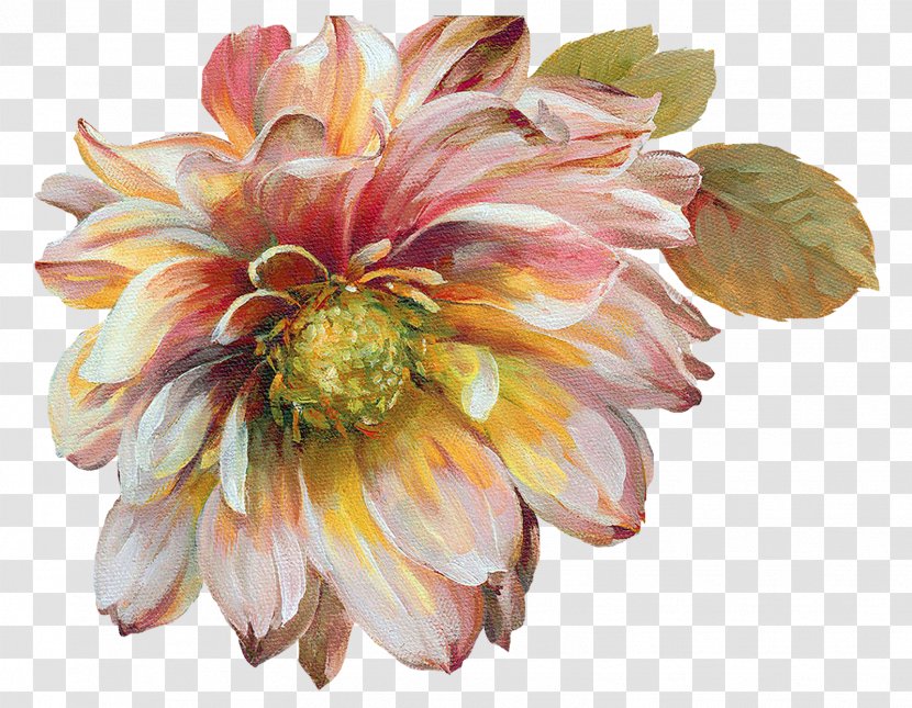 Painting Flowers Watercolor Decoupage - Flower Paint Transparent PNG