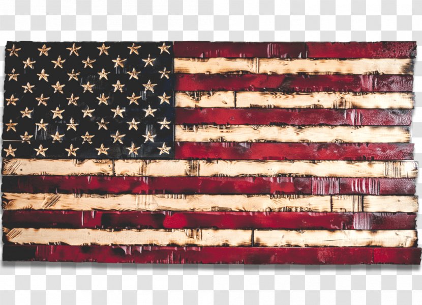 American Flag Background - Textile - Leather Beige Transparent PNG