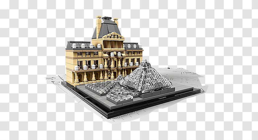 Musée Du Louvre Pavillon De L’Horloge Amazon.com Lego Architecture - Amazoncom - Toy Transparent PNG