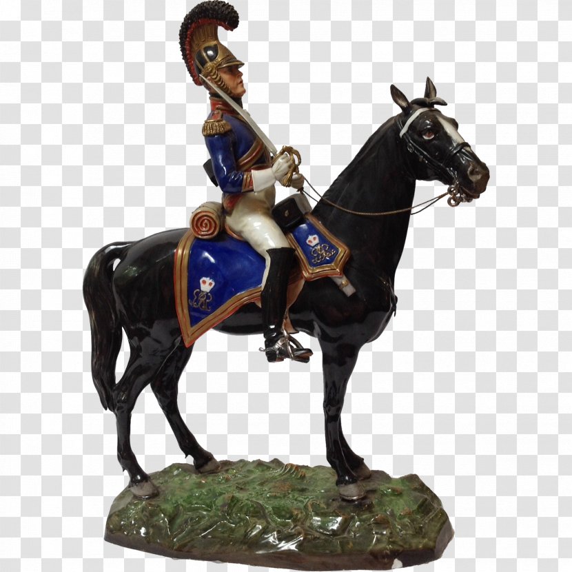 Royal Horse Guards Stallion Soldier - Figurine Transparent PNG