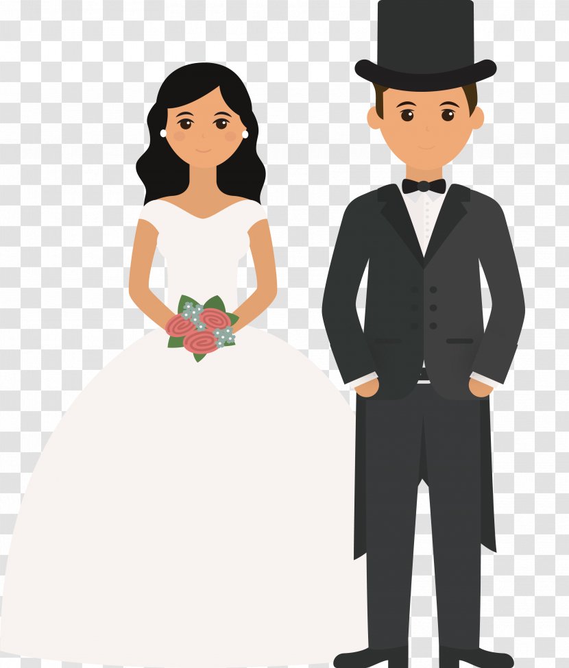 Wedding Invitation Marriage Bridegroom Illustration - Illustrator Design Transparent PNG