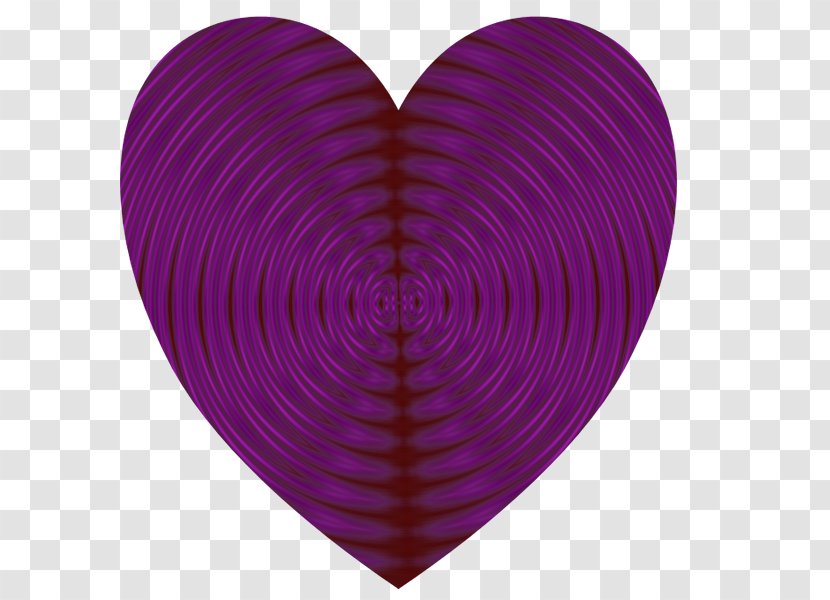 Heart - Violet - Petal Transparent PNG