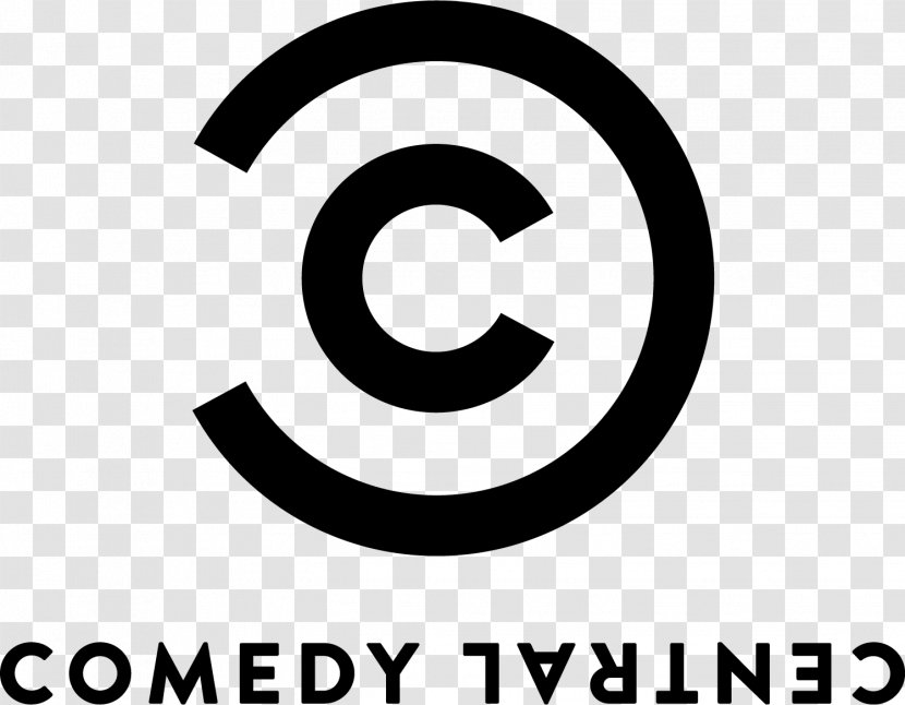 Comedy Central Logo TV Television Channel - Black And White - Text Transparent PNG