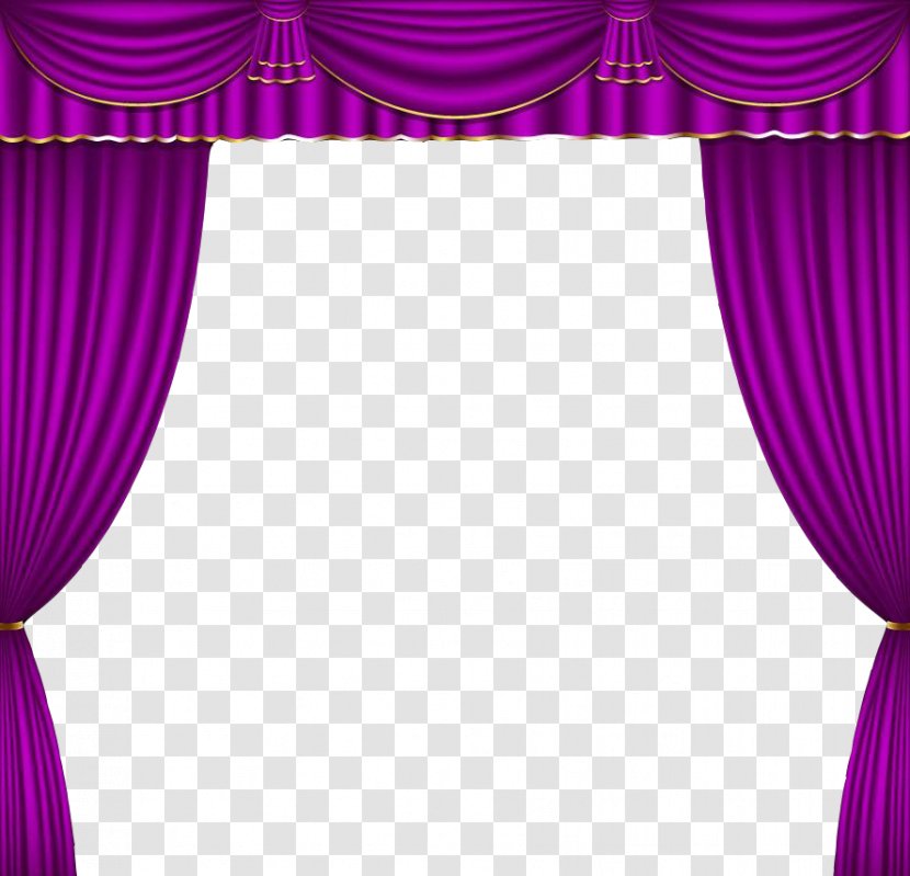 Theater Drapes And Stage Curtains Wyckoff Family YMCA Purple - Volunteering - Party Transparent PNG