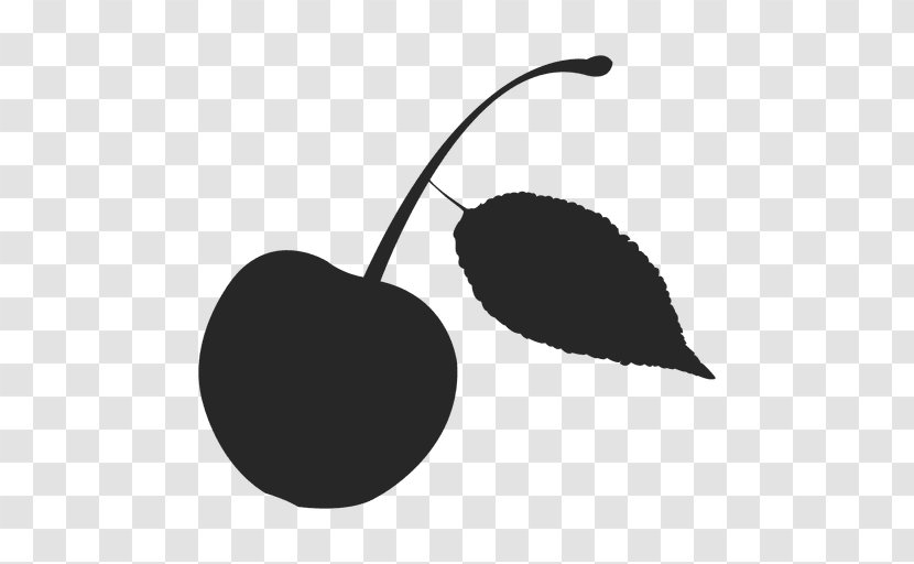 Cherry - Plant - Silhouette Transparent PNG