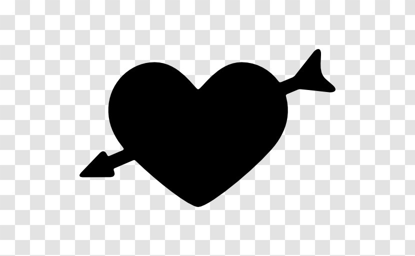 Heart Arrow Symbol Clip Art - Cartoon Transparent PNG