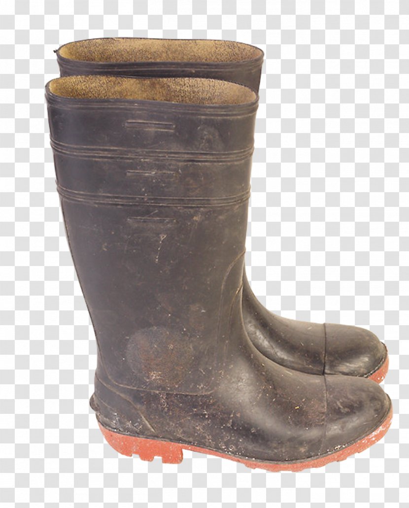 Wellington Boot Shoe Rain Galoshes - Footwear Transparent PNG