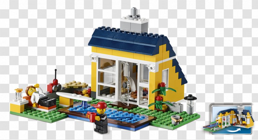 Amazon.com Lego Creator LEGO 31035 Beach Hut - Toy Transparent PNG