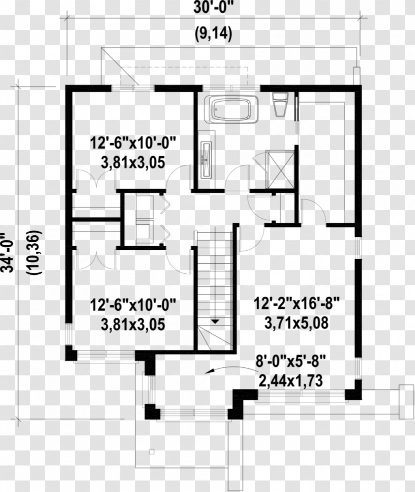 Floor Plan House Storey - Terraces And Open Halls Transparent PNG