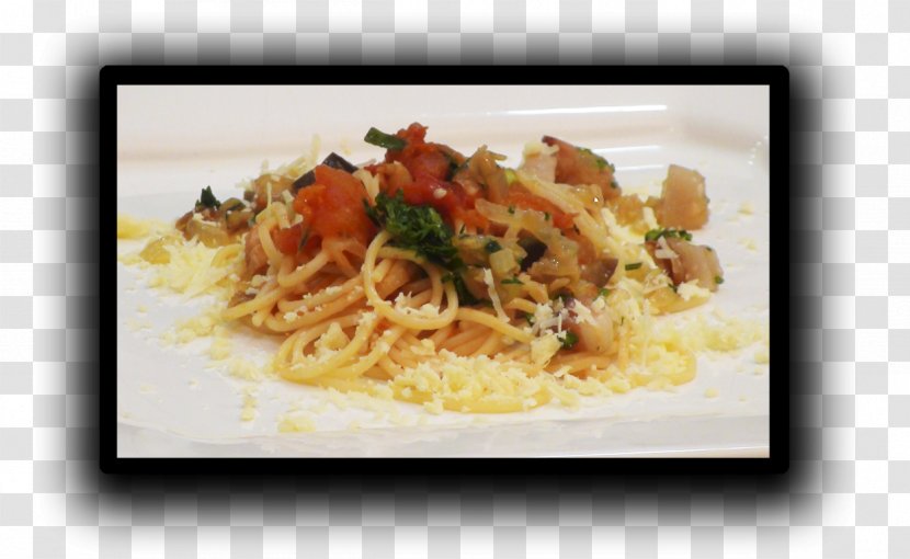 Spaghetti Vegetarian Cuisine Of The United States Recipe Dish - Prato Transparent PNG