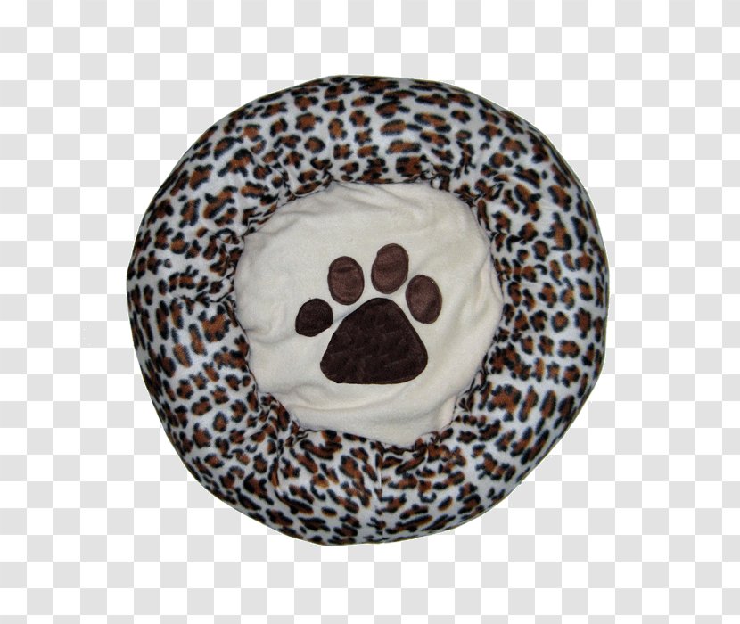 Dog Keyword Tool Donuts Research Bed - Polyester - Handpainted Leopard Transparent PNG
