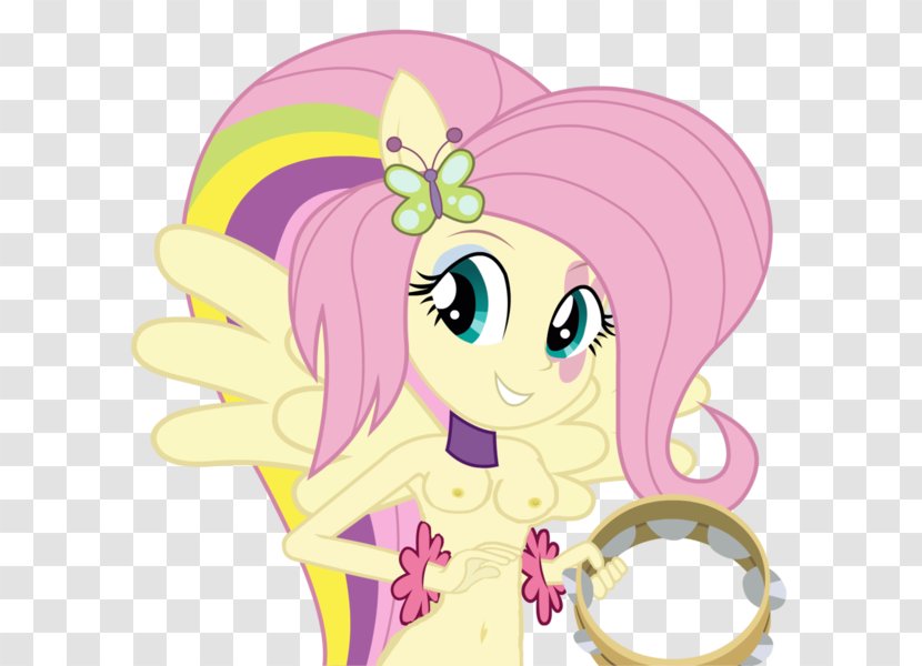 Fluttershy Pony Rainbow Dash Pinkie Pie Applejack - Cartoon - My Little Transparent PNG