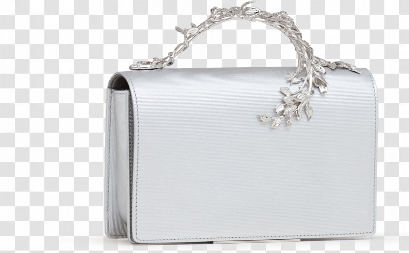 Handbag Silver Ralph & Russo Sequin Leather - Coat Transparent PNG