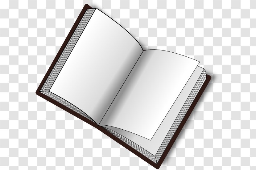 Paper Book Clip Art - Free Content - Picture Of Open Transparent PNG