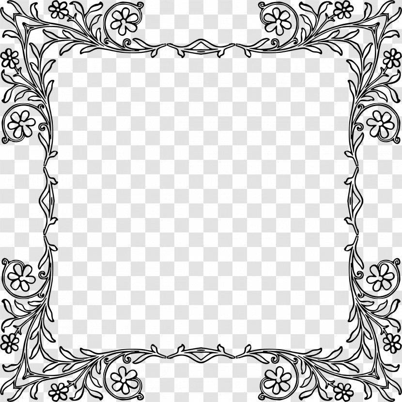 Clip Art - Line - Vintage Border Transparent PNG