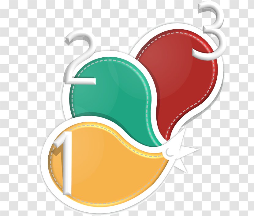 Heart Logo Clip Art - Ppt Material Transparent PNG