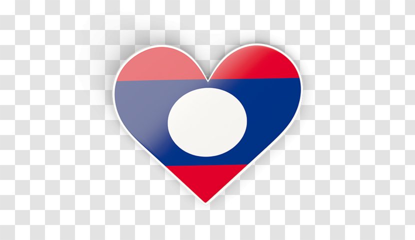 Heart Microsoft Azure Font - Flag Of Laos Transparent PNG
