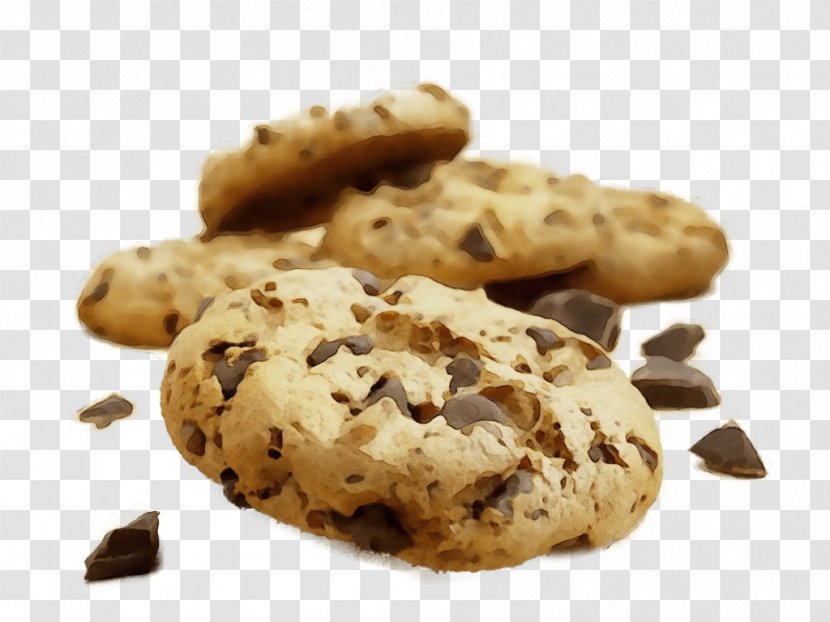Food Cookie Chocolate Chip Cuisine Ingredient - Baked Goods Snack Transparent PNG