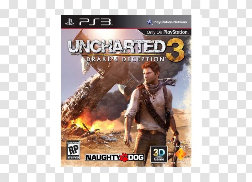 Uncharted 3: Drake's Deception Uncharted: Fortune 2: Among Thieves Xbox 360 PlayStation - Technology - 3 Drakes Transparent PNG