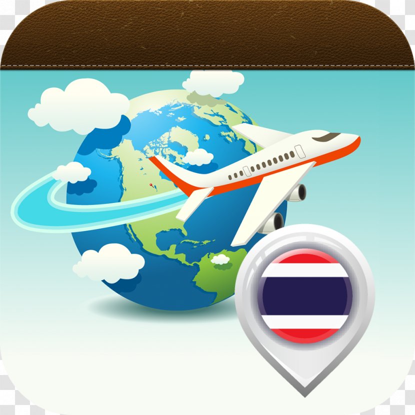Earth Airplane Travel - Alkapuri Transparent PNG