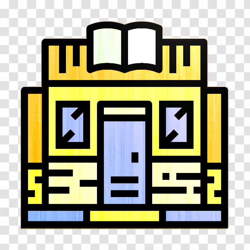 Bookstore Icon Architecture And City Icon Transparent PNG