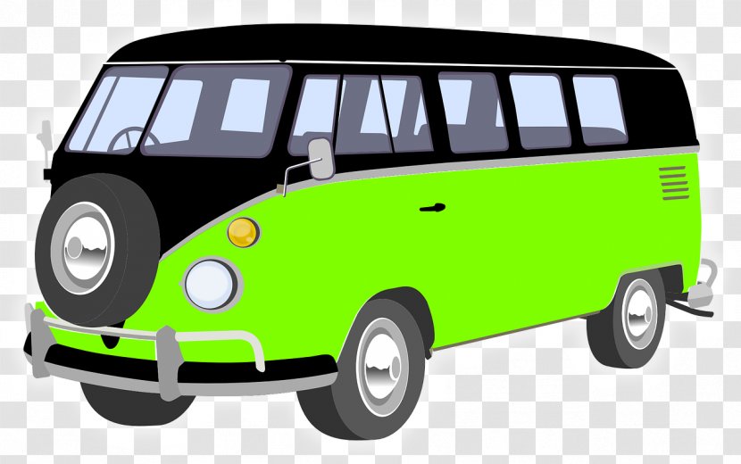 Volkswagen Type 2 Van Car Beetle - Motor Vehicle Transparent PNG