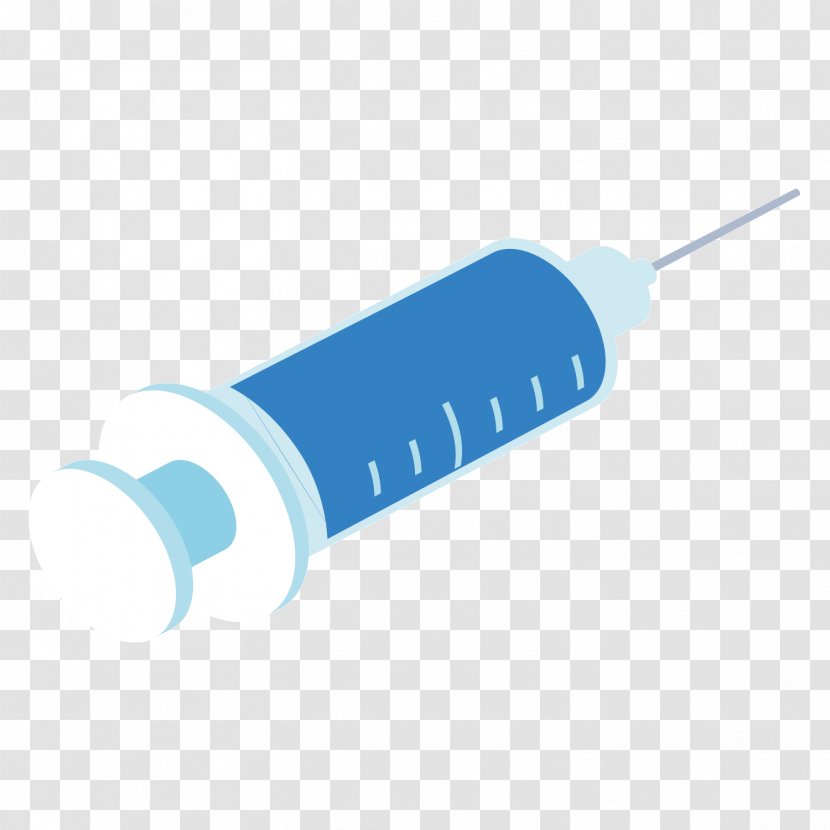 Vector Graphics Image Syringe Design - Cartoon - Medical Equipment Transparent PNG