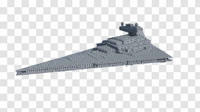Minecraft Architectural Engineering Star Destroyer Architecture Project - Screenshot Transparent PNG