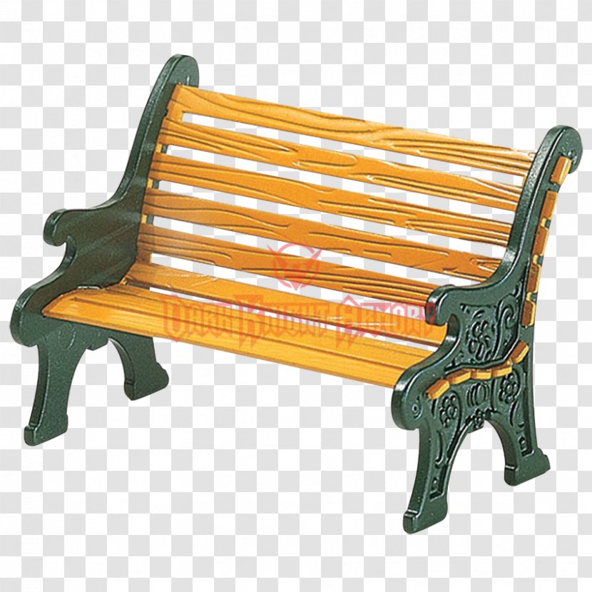 Department 56 Village Wrought Iron Park Bench Collectable Collecting Figurine - Wood - Benches Badge Transparent PNG