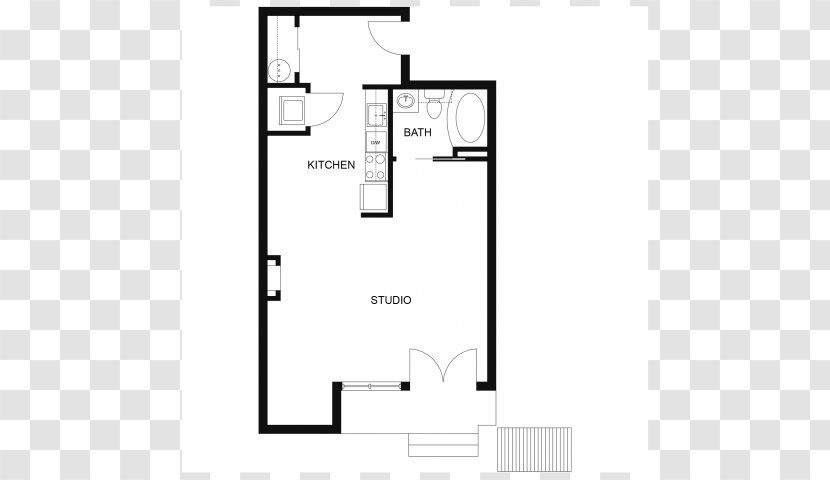 Highlands32 Apartments House Plan Ballinteer - Schematic - Village Transparent PNG