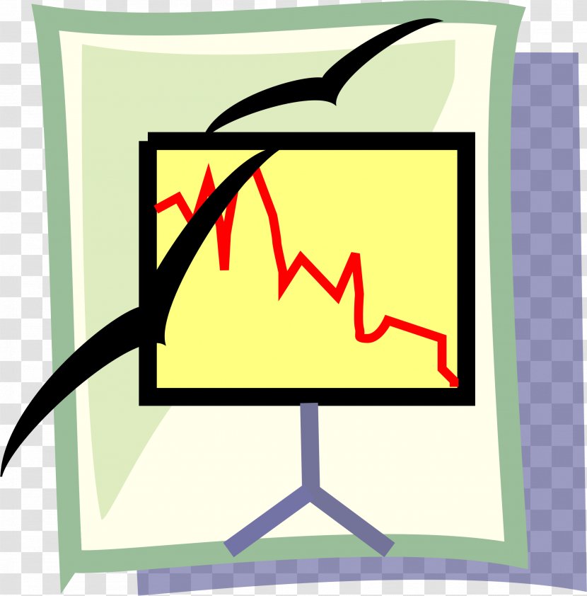 Statistics Bar Chart Clip Art - Yellow - Presentation Transparent PNG