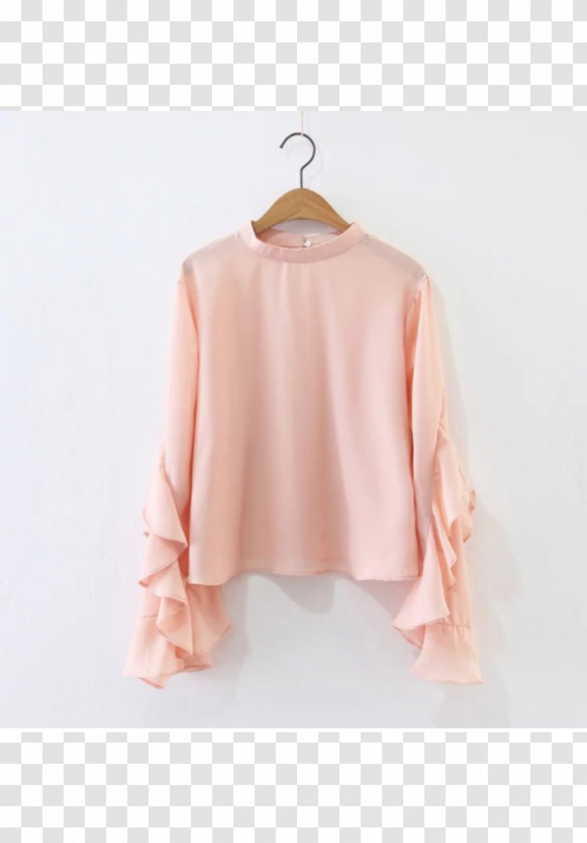 Sleeve Blouse Sweater Polo Neck Top - Suit - Shirt Transparent PNG