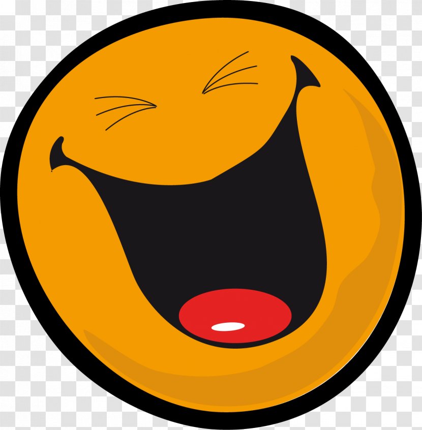 Vector Smiley Emoticon Laughter Clip Art - Happiness - Laughing Transparent PNG