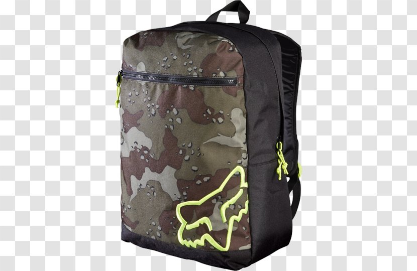 Handbag Backpack Fox Racing Motorcycle - Hydration Pack - Bag Transparent PNG