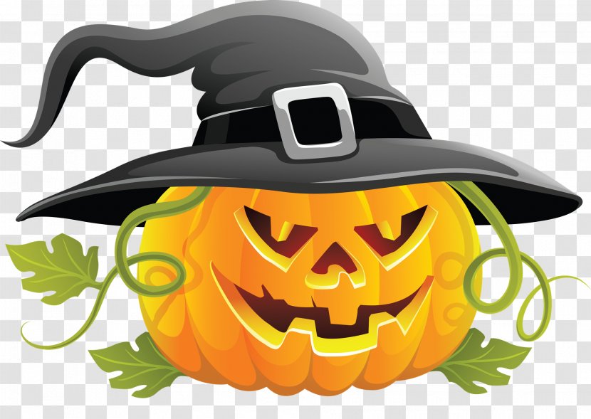 Witch Halloween Jack-o'-lantern Pumpkin Image - Jack O Lantern - Names Background Transparent PNG