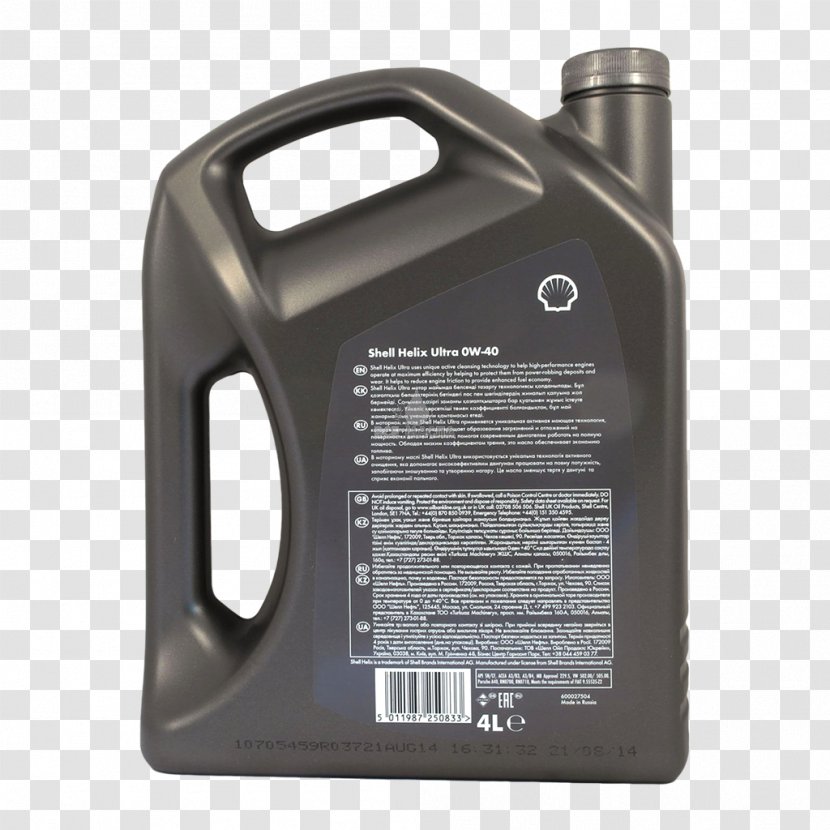 Motor Oil Royal Dutch Shell Synthetic Helix - Automotive Fluid Transparent PNG
