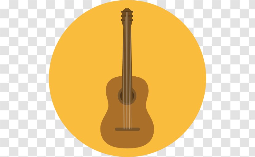 Electric Guitar Classical - Heart - Flamenco Icons Transparent PNG