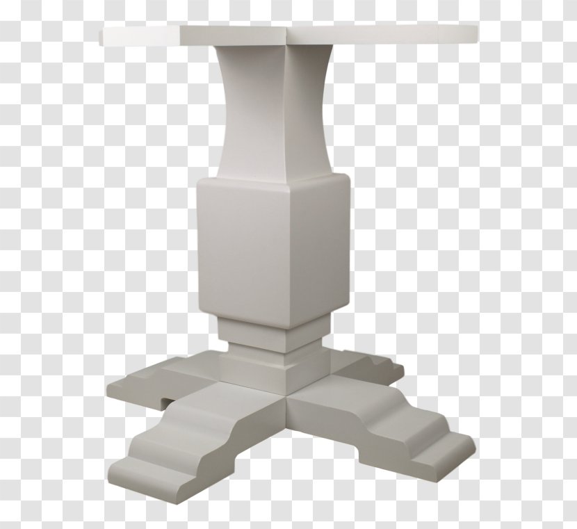 Round Table White Eettafel - Cartoon - One Legged Transparent PNG