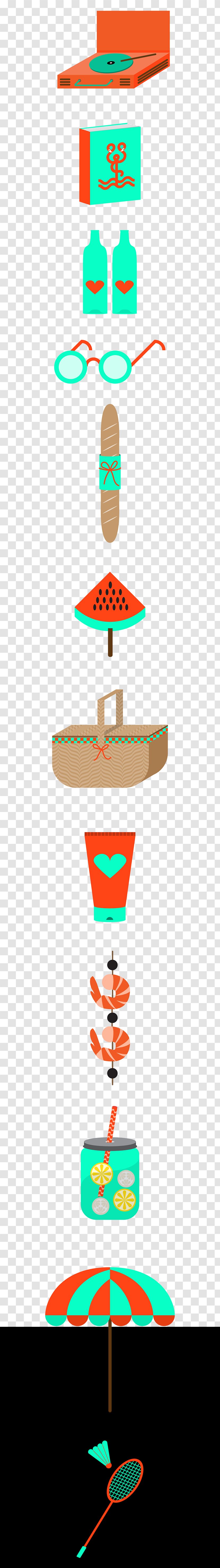 Point Font - Text - Picnic Basket Transparent PNG