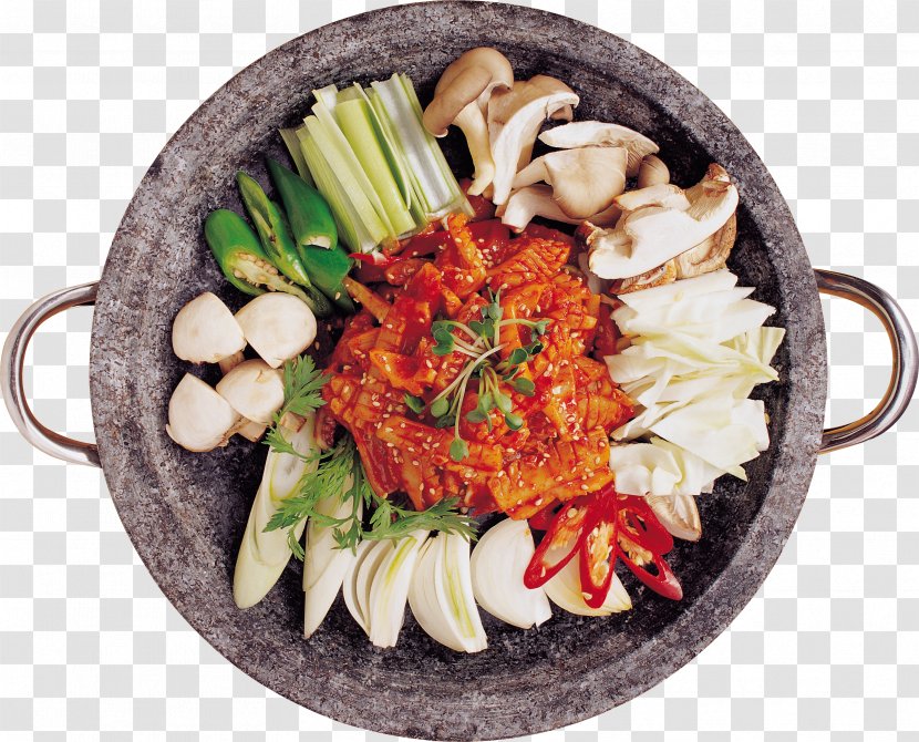 Jeongol Korean Cuisine Thai Galbi Samgyeopsal - Asian Food - Ramen Transparent PNG