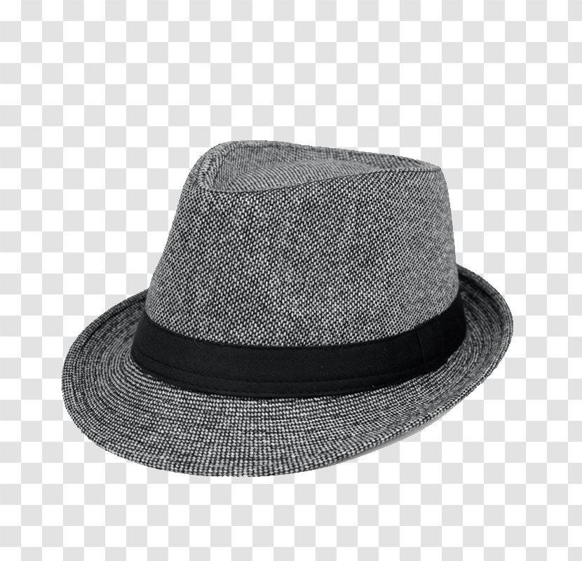 Straw Hat Sombrero Trilby - Visor - A Transparent PNG