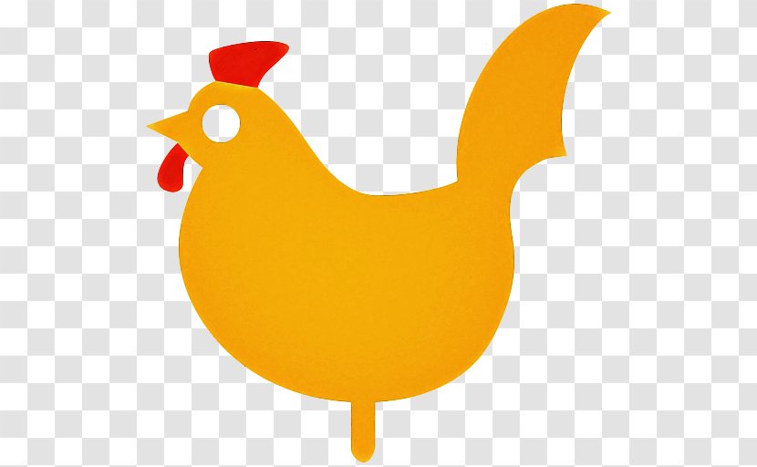 Chicken Cartoon - Yellow - Poultry Livestock Transparent PNG