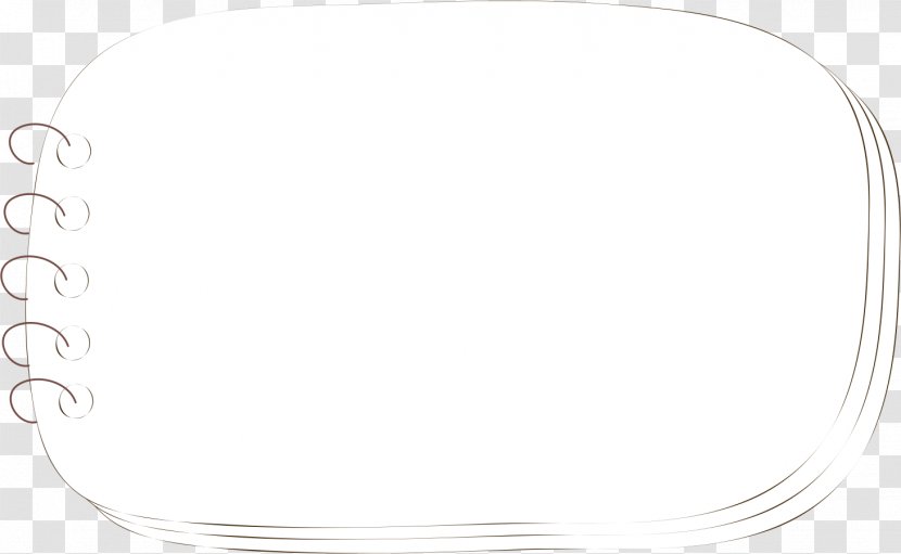 Brand Black And White - Notebook Border Transparent PNG